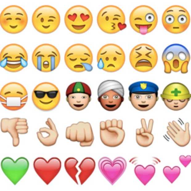 De meestgebruikte emoji in Nederland